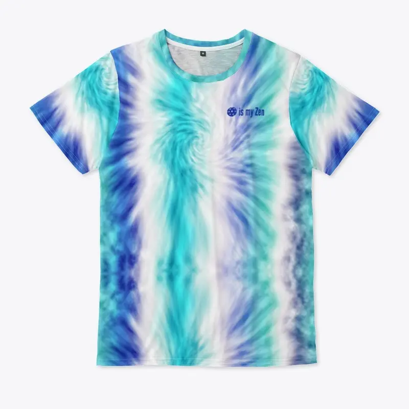 WaveStrike Tie-Dye Pickleball Tee