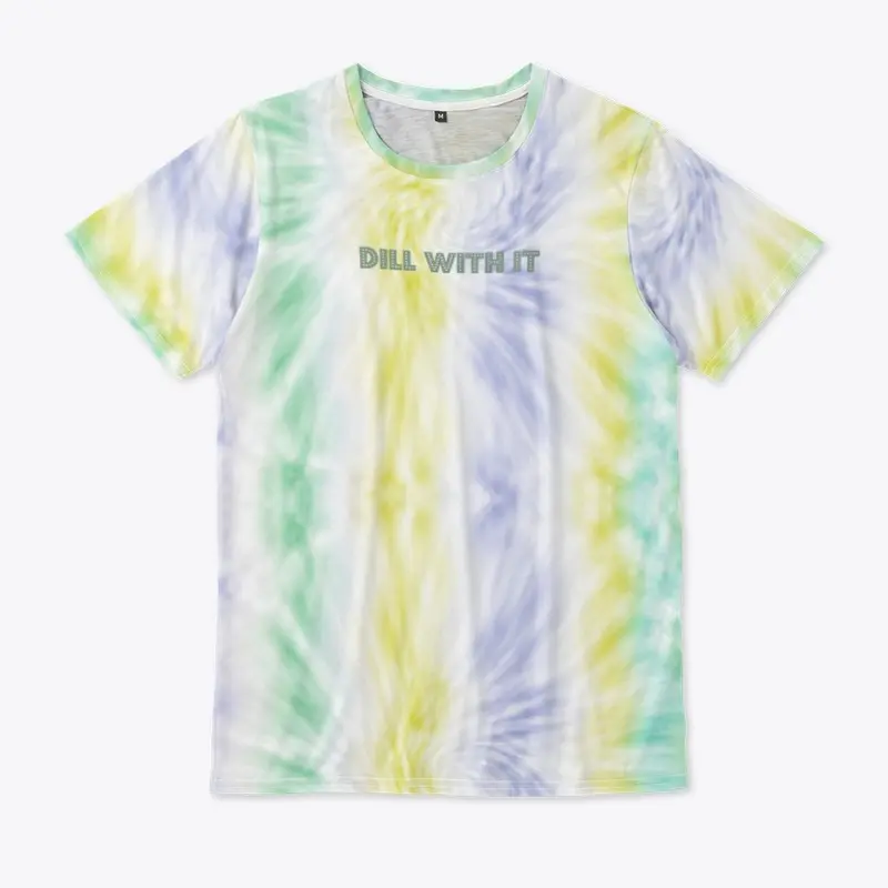 Dill With It Tie-Dye Pickleball Tee