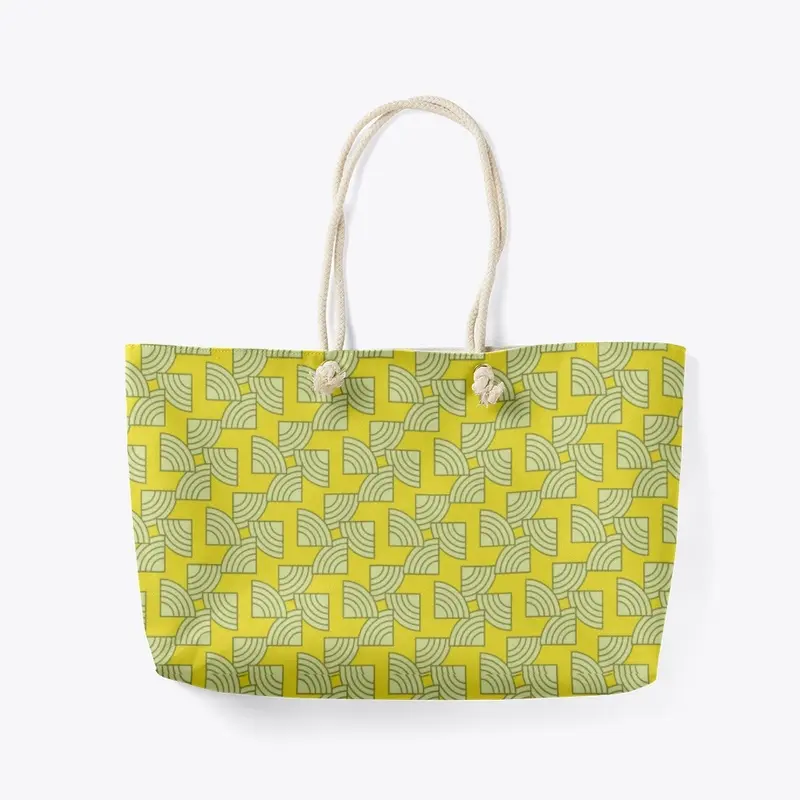 GeoChic Pickleball Player's Tote Bag