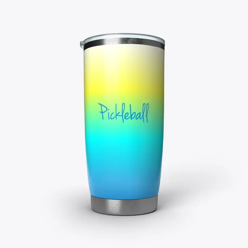 Pickleball Splash Water Tumbler