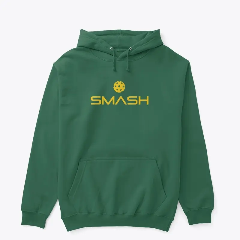 Pickleball Yelow Smash Hoodie