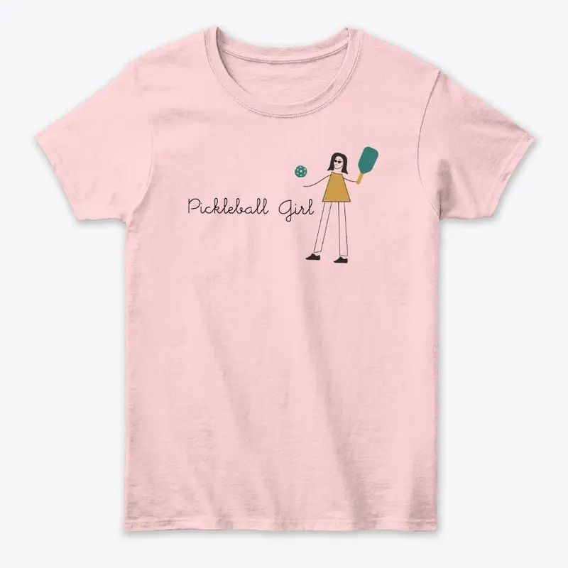 Women's Comfort Tee - Pickleball Girl