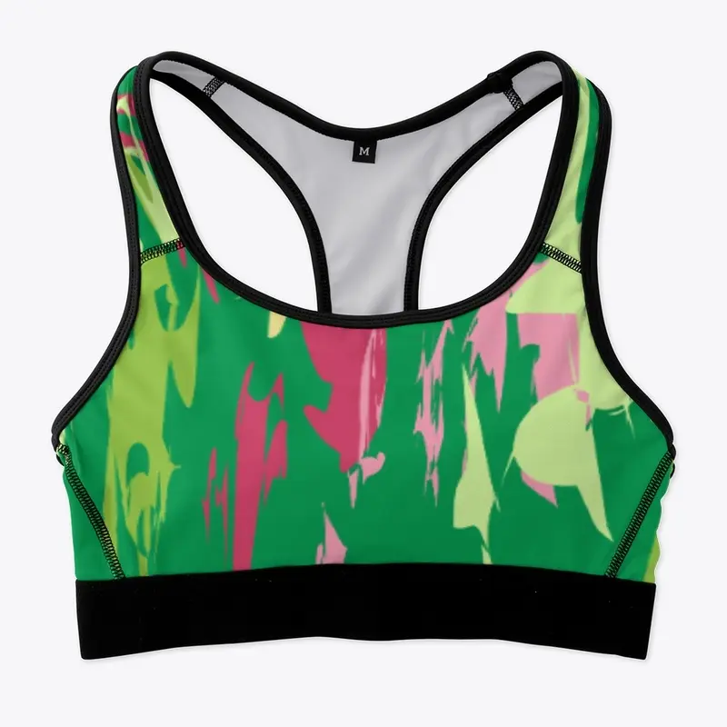 Color Splash Sports Bra