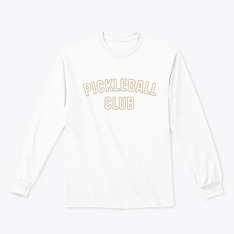 Pickleball Club - Long sleeve  T-shirt