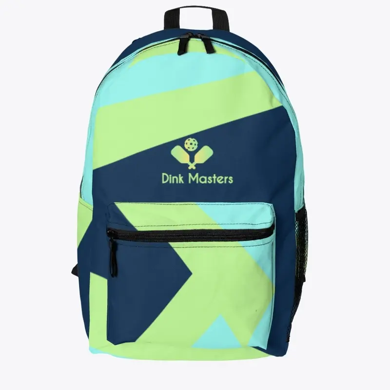 Blue Green Pickleball Player Backpack 